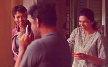 Piku Deepika Pos Irrfan Khan