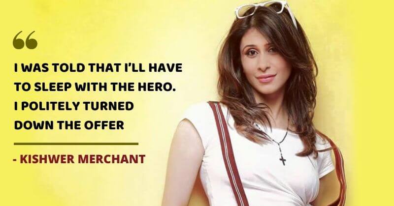 Kishwer Merchant on Casting Couch