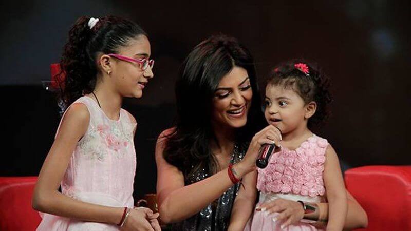 Sushmita Sen Adopted Girls