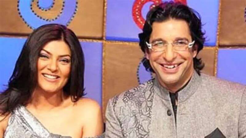 Sushmita Sen Wasim Akram