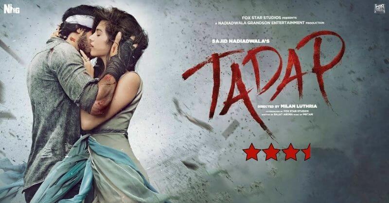 Tadap Review: Ahan Shetty And Tara Sutaria Shine In This Toxic Romantic  Thriller