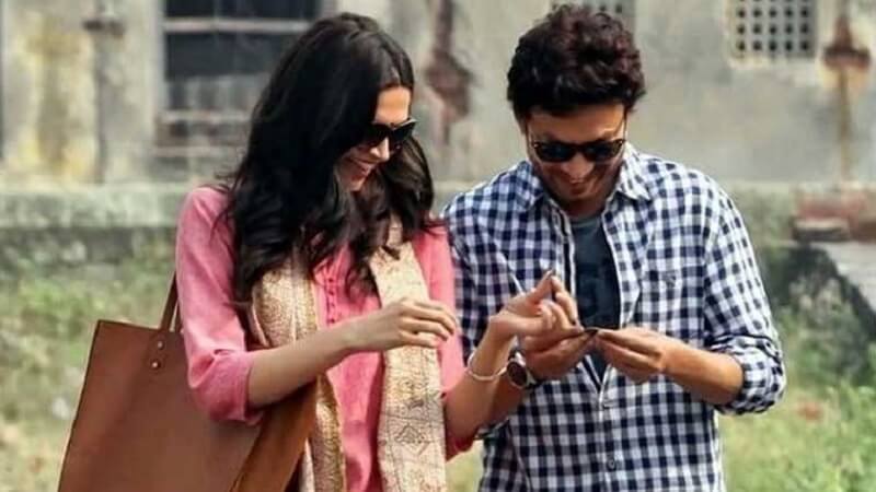 Piku Deepika Pos Irrfan Khan